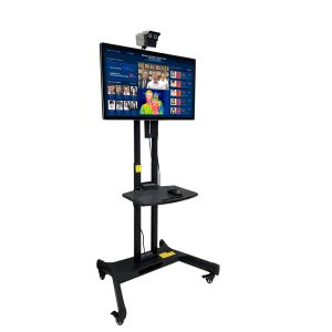 LCD Face Recognition Thermometer Terminal Touchless Temperature Screening Kiosk