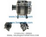 121000-4130 121000-4150 - DENSO Alternator 12V 120A Alternadores