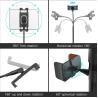 Buy cheap Adjustable Long Gooseneck Phone Holder 64.96 Inch Tripod Tablet Stand from wholesalers