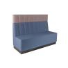 Buy cheap Modern High Back Restaurant Booth Seating 2 Seater Furniture Sofa from wholesalers