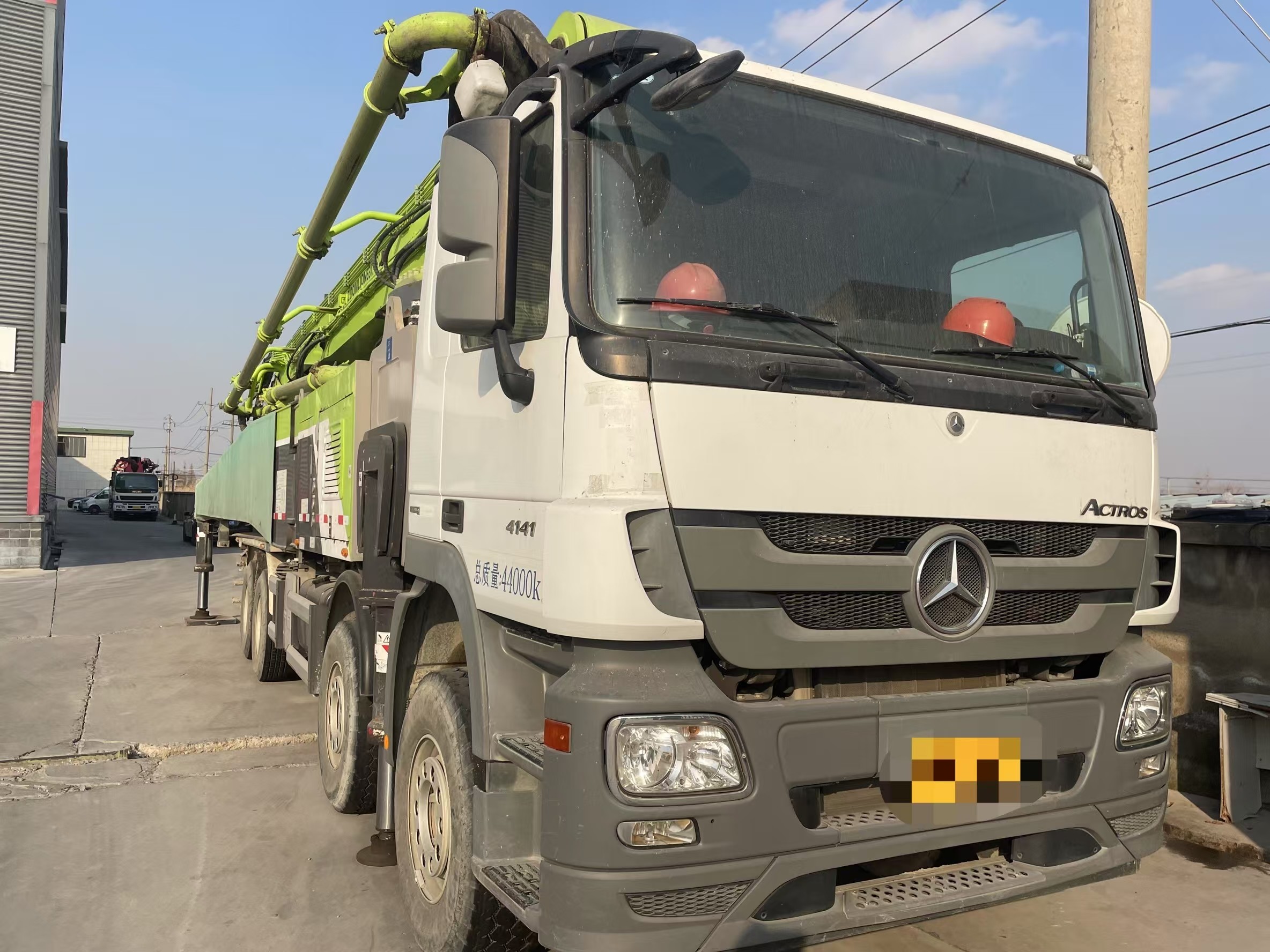 2019 Zoomlion Concrete Pump Truck 63 Meters Long Boom Pump Truck Customized Extended Pump Pipe