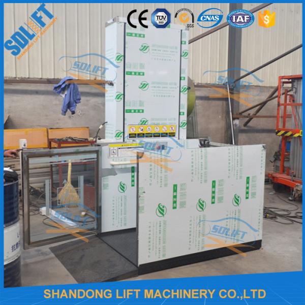 Buy cheap Stainless Steel Outdoor Hydraulic Disability Lifting Equipment 300kgs Loading Capacity from wholesalers