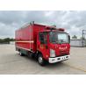 Buy cheap QC90 Apparatus Isuzu Commercial Fire Trucks Rescue 3 Person Red Colour from wholesalers