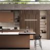 Buy cheap Large-scale Project Kitchen Cabinets For Apartment Solution Customized Wood High-gloss Laminate Kitchen Cabinets from wholesalers