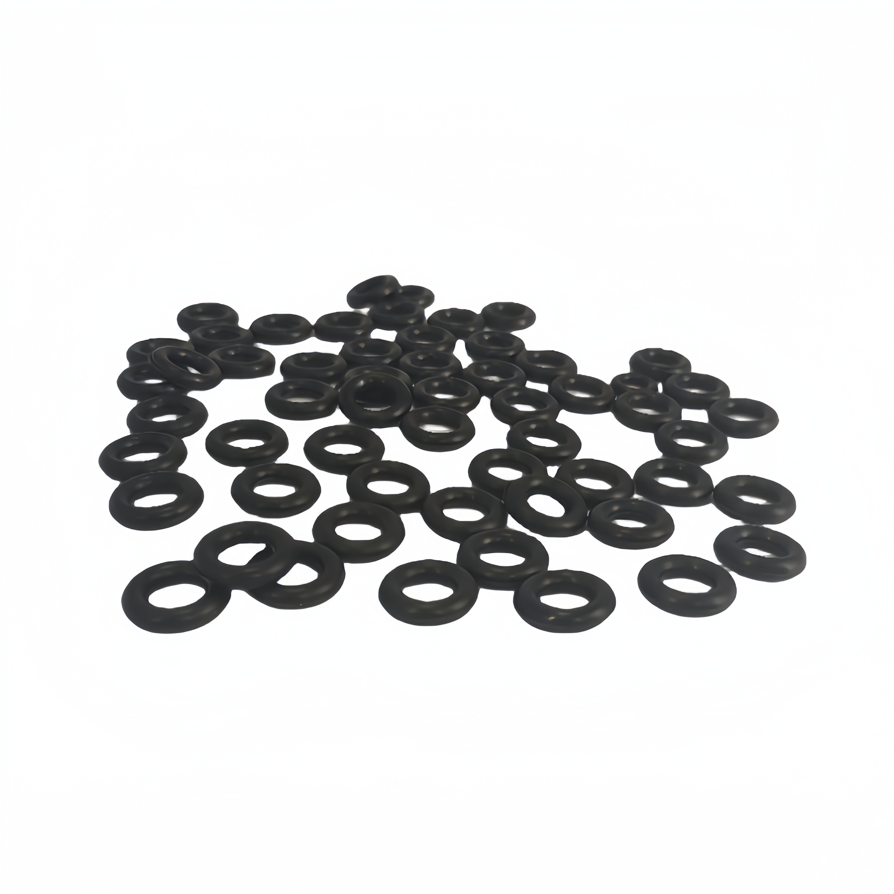 Oil Pipe Sealing NBR FKM HNBR EPDM Small Black Rubber O Ring Seal Accept Custom