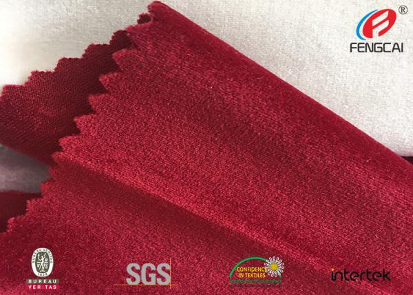 Buy cheap 100% Polyester Fleece Sofa Velvet Upholstery Fabric , Composite Fabric from wholesalers
