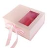 Buy cheap Pantone Printing Flower Packaging Box With Ribbon Closure from wholesalers