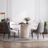 Buy cheap Marble Table Top Restaurant Round Dining Room Tables Height 78cm from wholesalers