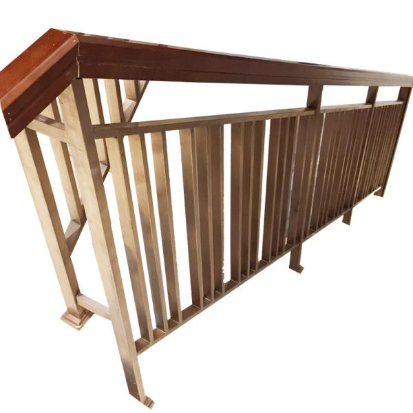 Buy cheap Aluminum Extrusion Stair Handrail Glass Balustrade Banister Fasica Mounted from wholesalers