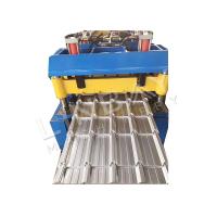 Buy cheap 380V Corrugated Roof Sheet Making Machine 3 phase 0.4-0.6mm product