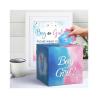 Buy cheap Wholesale Boy&Girl Gender Reveal Voting Boxes With Voting Gift Card For Baby Shower Party Decoration Supplies from wholesalers