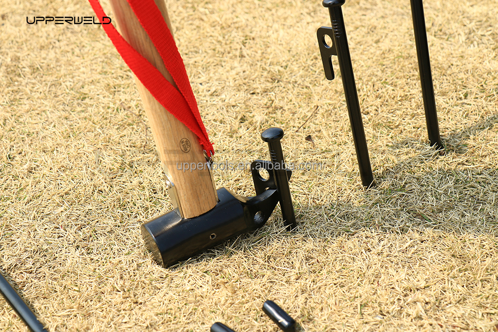 Outdoor Camping Rubber Hammer with Multifunctional Tool and Item Weight of 0.45kg