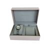 Buy cheap Double Slot Wrist Watch Packaging Boxes Plastic Partial Hard Gift Box For Lover from wholesalers