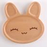 Buy cheap Cartoon Wooden Serving Plates Children Food Supplement Divided Dinner Plate from wholesalers