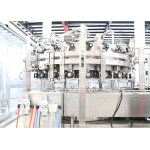 Automatic 200-1500ml Cans Filling Machine 6000cph Tin Packing Machine