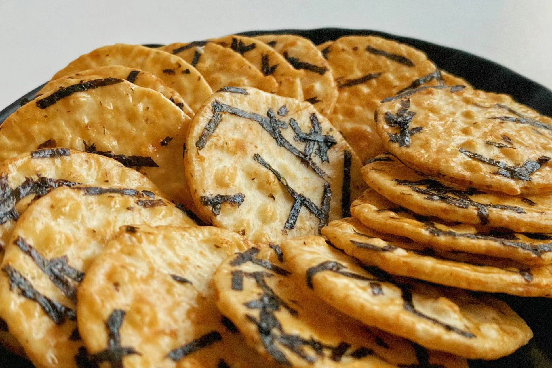 Wheat Flour Japanese Rice Cracker Snacks Cheese Powder Afternoon Snack