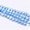 Buy cheap Purple 7-8mm Freshwater Cultured Baroque Shape Pearls Necklace 100 Inches(FN08281BLUE) from wholesalers