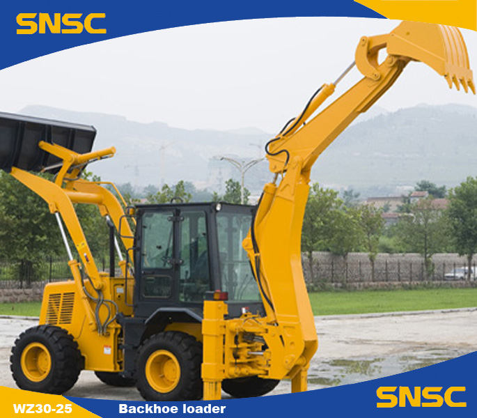 Mini Loader SNSC 388 Wheel Loader With Engine Motor Pump Gearbox Bearing PLC Core
