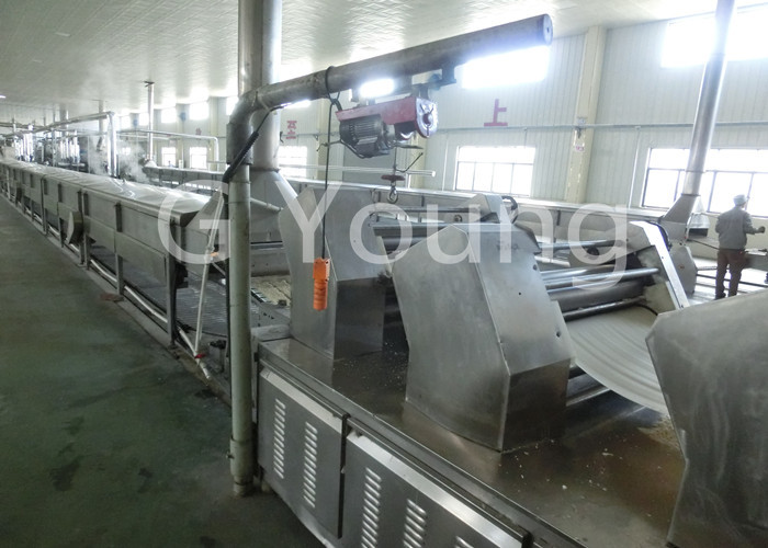 330mm Roller Fried Bag Automatic Noodle Making Machine Instant High Speed Production