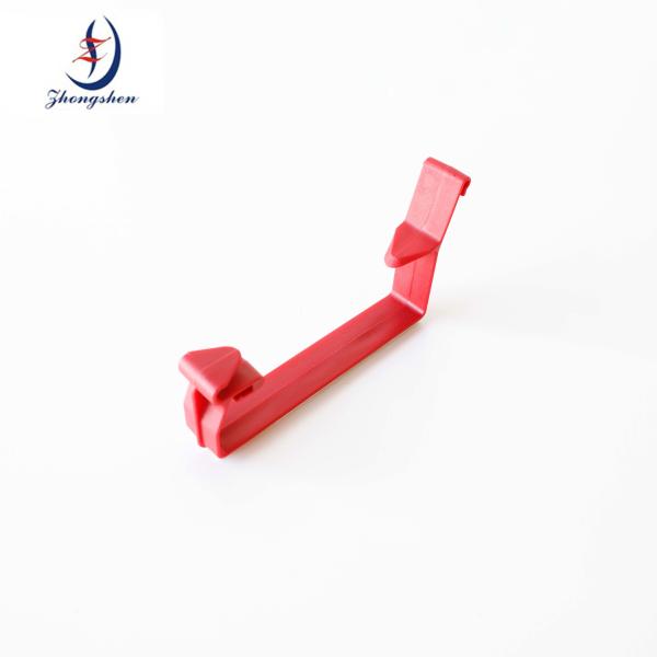 Buy cheap Bright Red Automation Egg Conveyor Belt Clips For Layer Cage from wholesalers