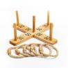 Buy cheap wooden ring toss set wooden outer door game set from wholesalers