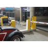 Buy cheap Parking Lot Ticketing System Access Control Boom Barrier with Steel Tempered Glass Housing from wholesalers