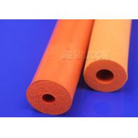 Buy cheap Thermal Insulation Silicone Foam Tube Buffed Surface 4-80mm Wall Thickness product