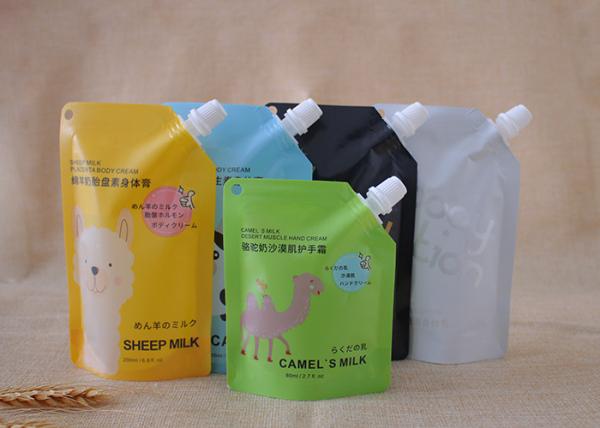 Buy cheap 100ml Drink Beverage Liquid Spout Bags Digital Printing from wholesalers