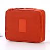 Buy cheap Zipper Closure 21*8*16cm Solid Color Cosmetic Storage Bag from wholesalers