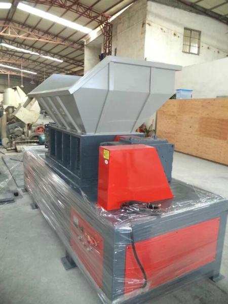 Buy cheap PP, PE Plastic tyre shredder machine, waste used tire shredder recycling machine for sale from wholesalers
