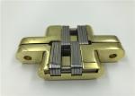 180 Degree Adjustable Door Hinges / Spring Loaded Hinges 30mm Thickness