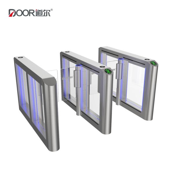 Buy cheap 304Stainles Steel Speed Gate Turnstile Crow Control Anti-Fingerprint LED Indicator Passage from wholesalers