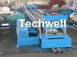 YX-86-194-312 W Beam Guardrail Roll Forming Machine For 2 - 4mm Material