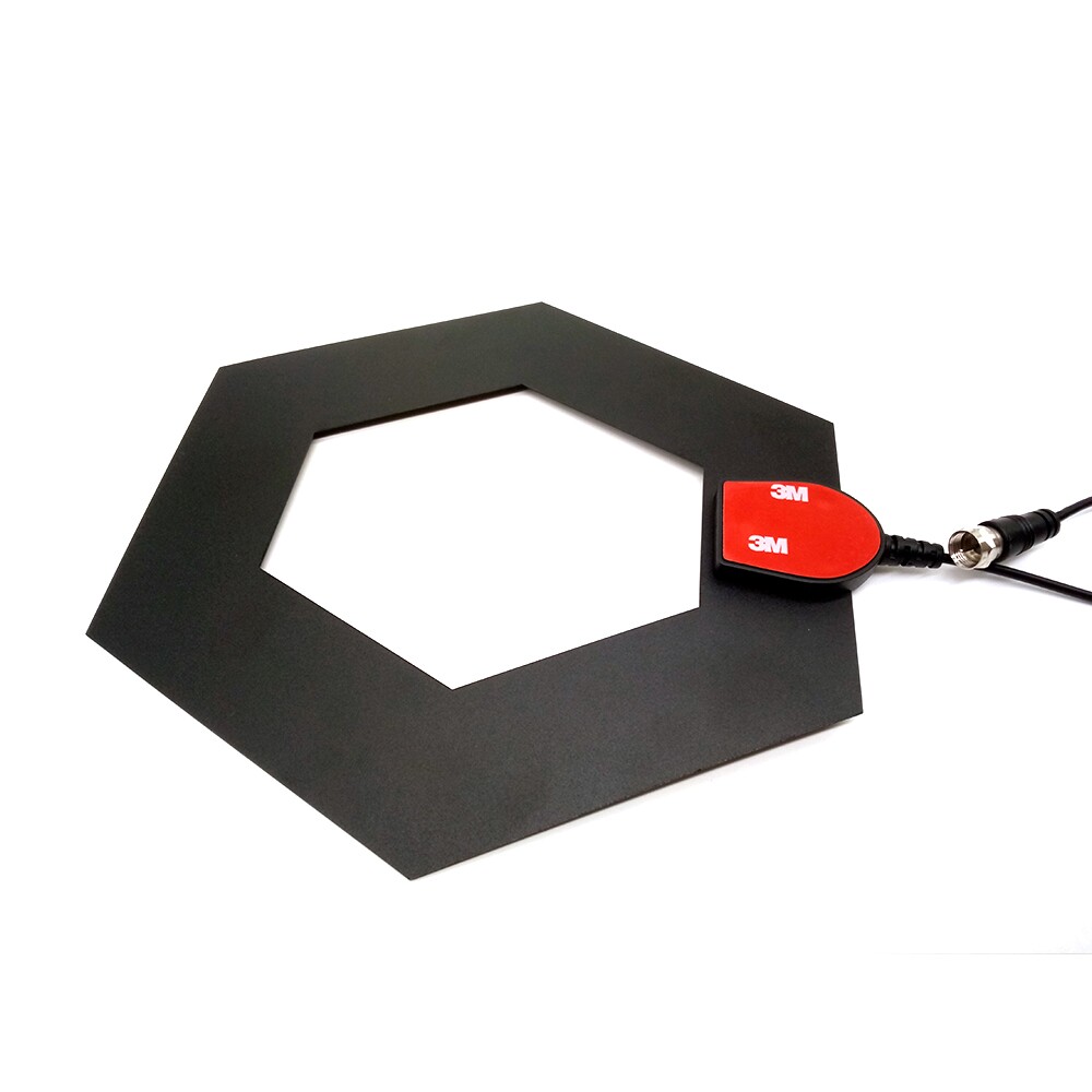75ohm R.H.C.P Polarization Indoor TV Antenna 50 Miles Range No Monthly Subscription