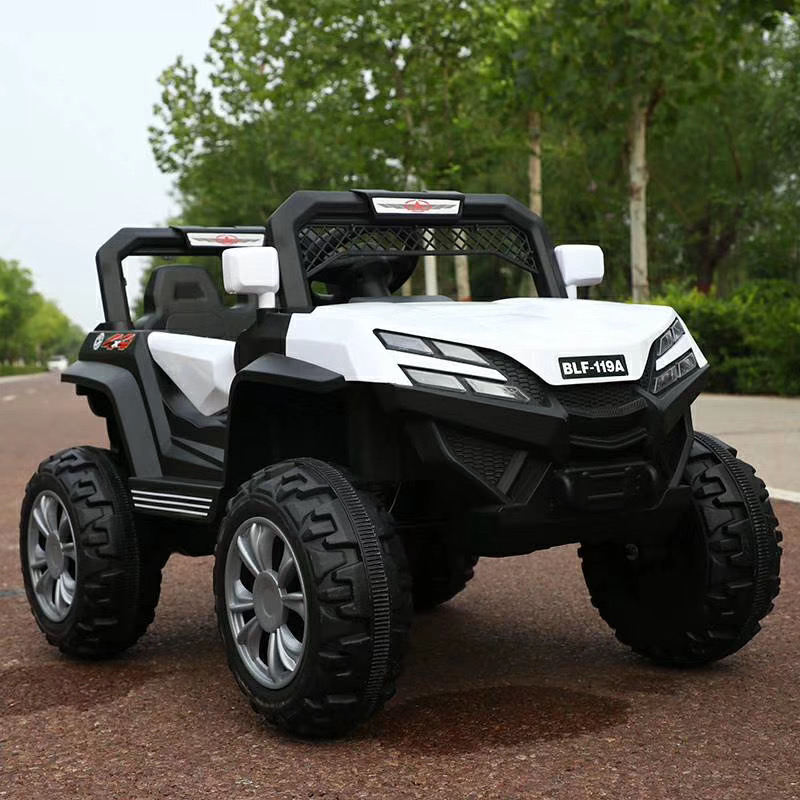 6v4*2 Plastic Baby Two Seats Electric Remote Control Toy Car for UTV Style Manufacture