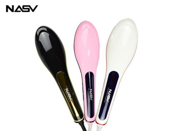 Buy cheap Original NASV100 Home Hair Straightener , Ceramic Automatic Hair Straightener Brush from wholesalers