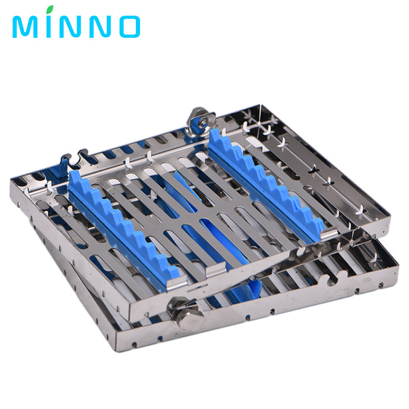 Dental Autoclavable Surgical Sterilization Box Stainless steel
