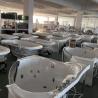 Buy cheap OEM Indoor Pure Acrylic Jacuzzi Bathtubs Freestanding Soaking With Air jets from wholesalers