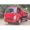 Buy cheap ISUZU 190HP Industrial Fire Truck 4x2 8000L Red Color Multifunctional from wholesalers
