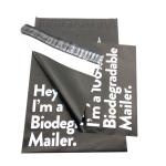 Waterproof PLA Compostable Shipping Bags , Nontoxic Self Adhesive Mail Bags