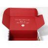 Buy cheap CMKY Embossing 250gsm UV Varnish Corrugated Paper Box from wholesalers
