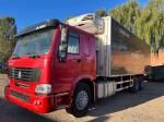 HOWO 10 Wheels 6*4 Used Refrigerator Truck Freezer Refrigerated Container Truck