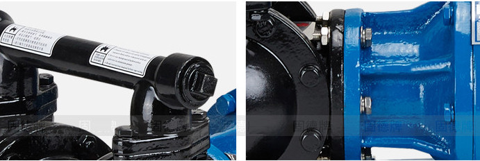 Cast steel Electric Diaphragm Pump for high temperature liquid fluid