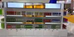 Supermarket Stretched Bar LCD Display Multi Language Digital Shelf Display