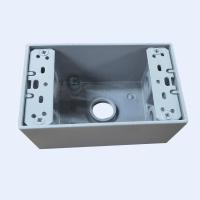Buy cheap Aluminum Die Casting Waterproof Conduit Box Pvc Coated Grey Color 5 7 Holes product