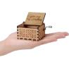 Buy cheap You are My Sunshine Wood Music Boxes,Laser Engraved Vintage Wooden Sunshine Musical Box Gifts from wholesalers