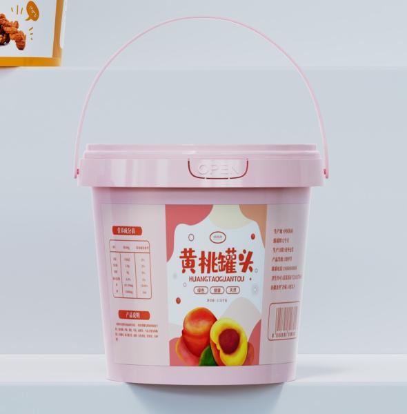 Buy cheap Food Grade IML 7 Gallon Plastic Bucket For Chocolate Butter Storage With Lids from wholesalers
