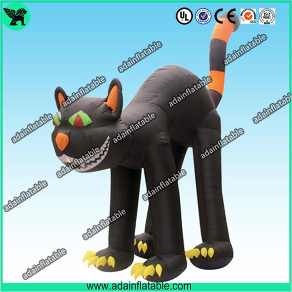 Buy cheap Halloween Advertising Inflatable Cat, Halloween Decoration Inflatable Cat from wholesalers