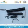 Buy cheap Strong Plastic spiral Coil Lanyard Safety Tethers Black from wholesalers