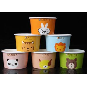 Buy cheap One Scoop Cold Ice Cream Cups With Our Logo product
